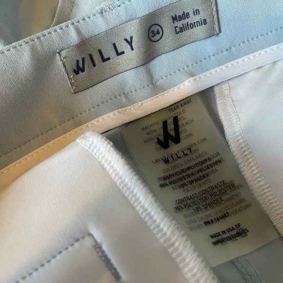NWOT Blue Willy California Performance Pant size 34 - Picture 4 of 8